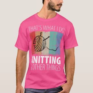 Camiseta Tejido de lana ganchillo lana Kneul divertido teji