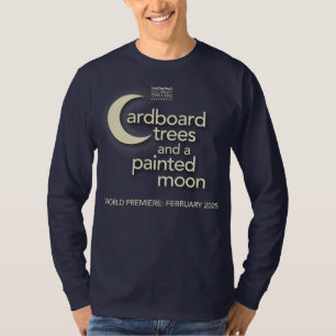 Camiseta Tejido de manga larga de la marina de CTPM