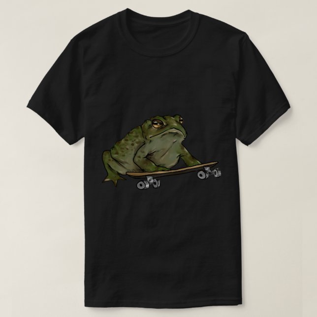 Camiseta Tejido de patineta (Diseño del anverso)