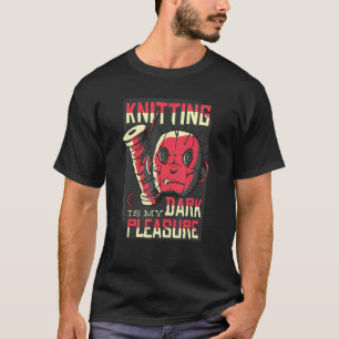 Camiseta Tejido de punto de tejido manual de lana
