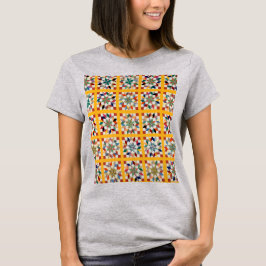 Camiseta Tejido de rueda del carpintero