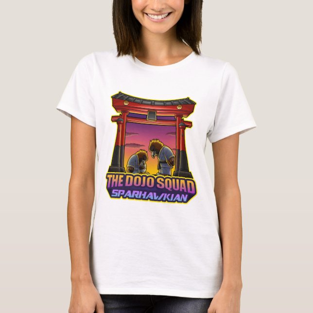 Camiseta Tejido dojo femenino (Anverso)