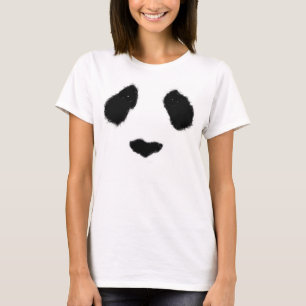 Camiseta Tejido facial panda realista