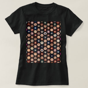 Camiseta Tejido hexagonal en picado