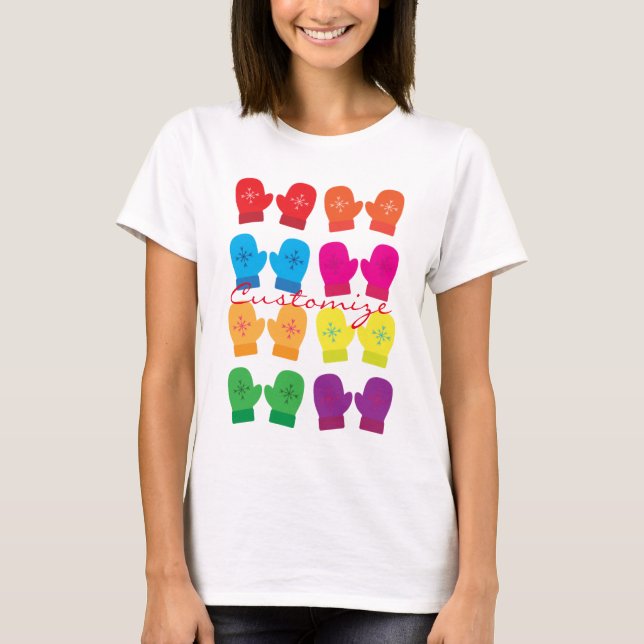 Camiseta Tejido multicolor Mittens Thunder_Cove (Anverso)