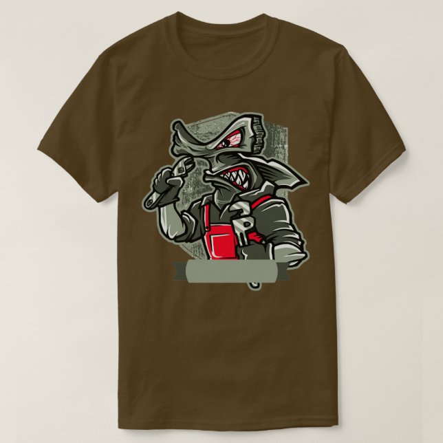 Camiseta Tejido plomero (Diseño del anverso)