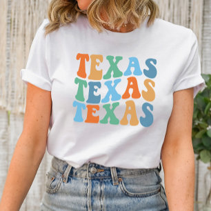Camiseta Tejido Wavy Groovy Font