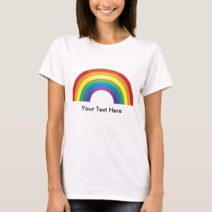 Camiseta Tejidos arcoiris básicos: Personalizado, personal