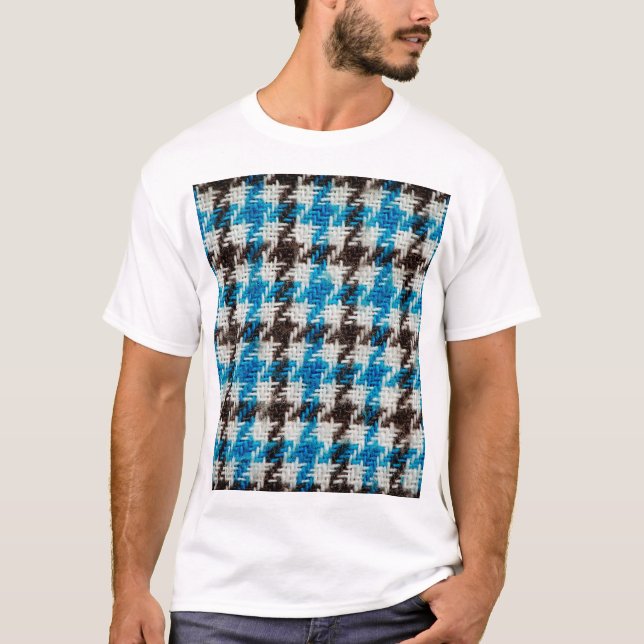 Camiseta Tejidos cómodos de franela, fondo textural. (Anverso)