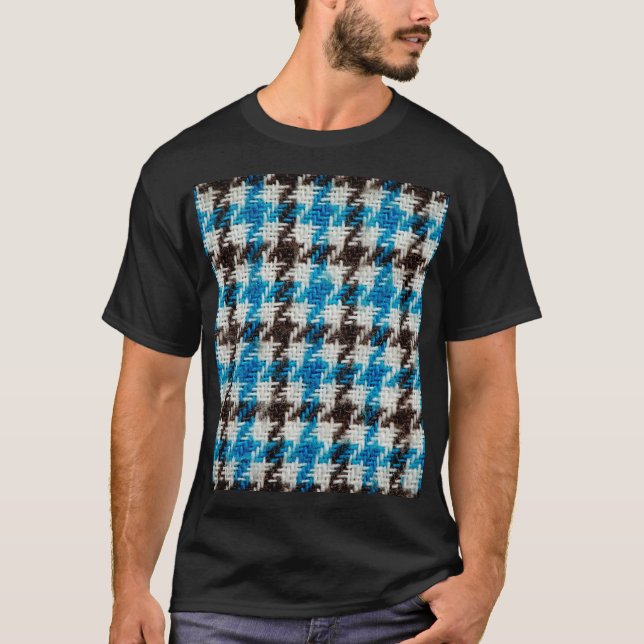 Camiseta Tejidos cómodos de franela, fondo textural. (Anverso)