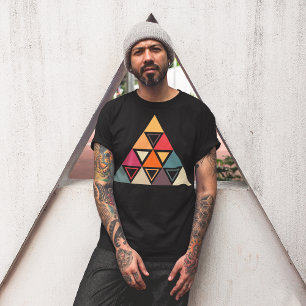 Camiseta Tejidos triangulares modernos