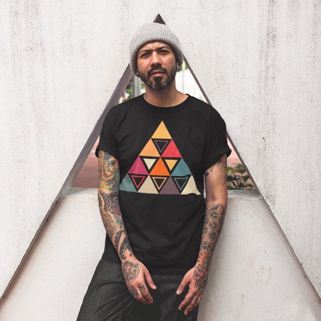 Camiseta Tejidos triangulares modernos (Subido por el creador)