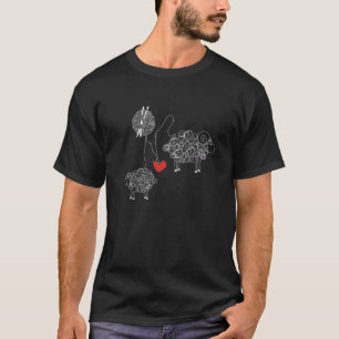 Camiseta Tejiendo el punto de peinada que estoy contando.