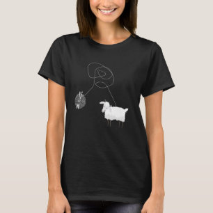 Camiseta Tejiendo el punto de peinada que estoy contando.