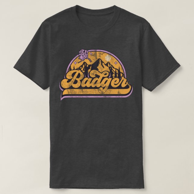 Camiseta Tejón Alaska (Diseño del anverso)