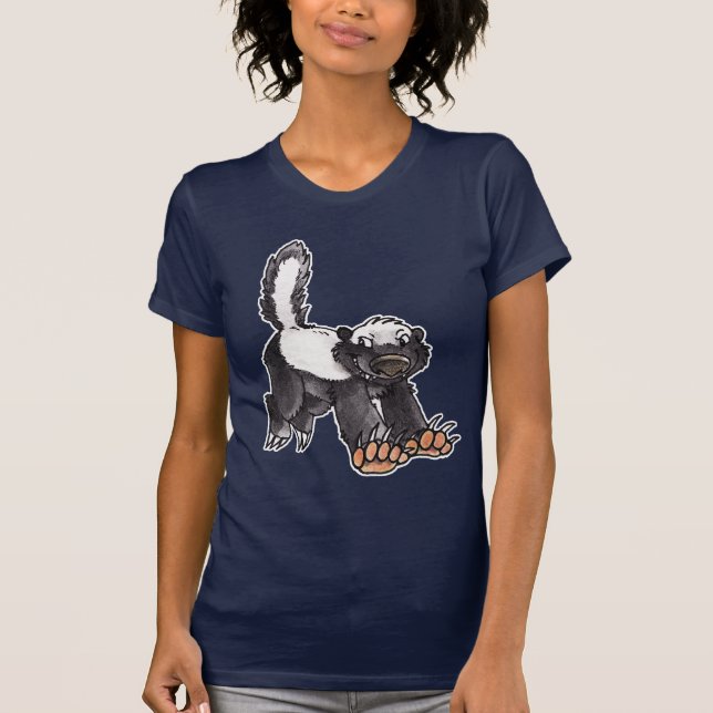 Camiseta Tejón de miel (Anverso)