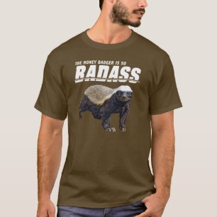 Camiseta Tejón de miel de Badass