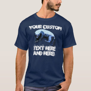Camiseta Tejón de miel - su texto de encargo