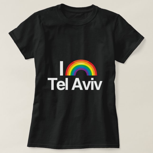CAMISETA TEL AVIV - ORGULLO DEL AMOR DE I - - .PNG (Diseño del anverso)