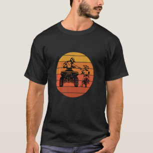 Camiseta Tel Père Tel Fils Antenne Cubique Moto Motocr