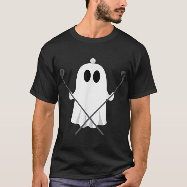 Camiseta Tela de golf Halloween Disstume Ghost Golf Ball Ap (Anverso)