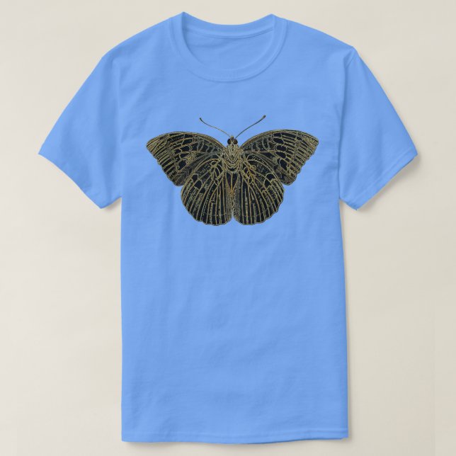 Camiseta tela de mariposa 11 (Diseño del anverso)