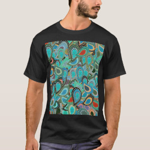 Camiseta tela ultrafashionable: objeto abstracto sin costur