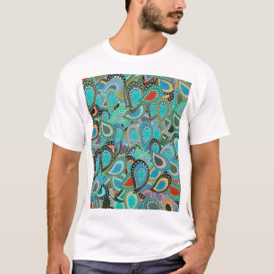 Camiseta tela ultrafashionable: objeto abstracto sin costur