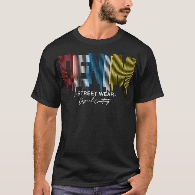 Camiseta Tela vaquera (Anverso)