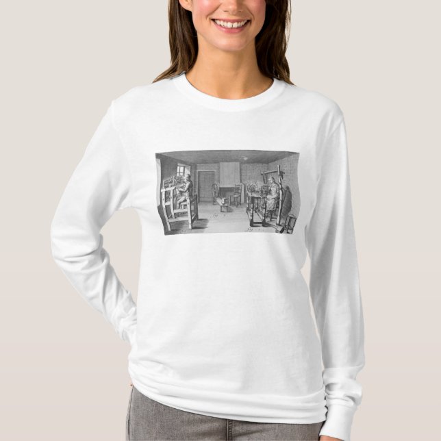 Camiseta Telar para las medias que tejen (Anverso)