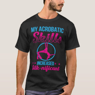 Camiseta Telas Aéreas Para Bailarín Aéreo Tela Aerialista A