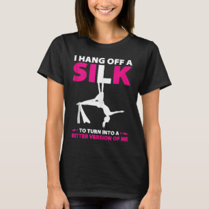 Camiseta Telas Aéreas Para Bailarín Aéreo Tela Aerialista A