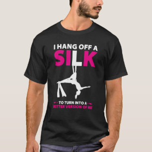 Camiseta Telas Aéreas Para Bailarín Aéreo Tela Aerialista A
