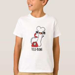 Camiseta Tele-hueso Funny Bone Teléfono Chiste