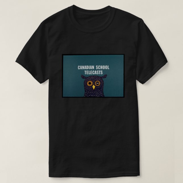 Camiseta Telecomunicaciones escolares de Canadá (Diseño del anverso)