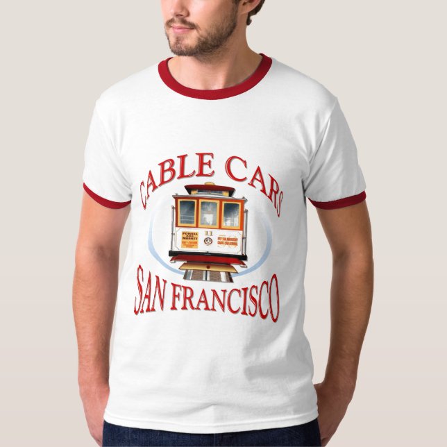 Camiseta Teleférico de San Francisco (Anverso)