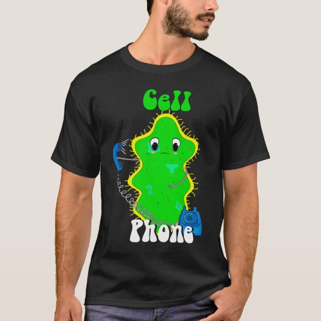 Camiseta Teléfono celular Futuro Ciencia Química Stud (Anverso)