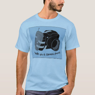 Camiseta Teléfono de la cámara