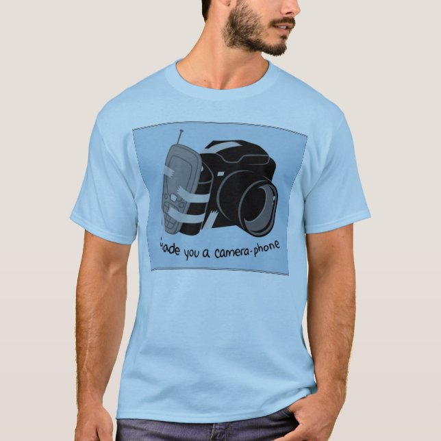 Camiseta Teléfono de la cámara (Anverso)