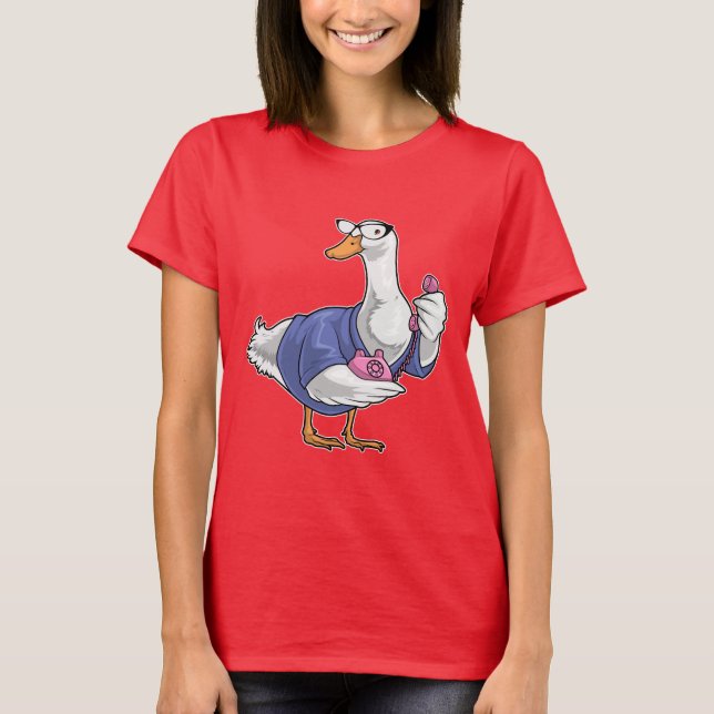 Camiseta Teléfono del Secretario del Duck (Anverso)