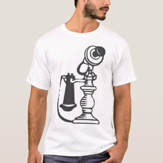Camiseta Teléfono del vintage