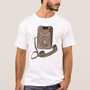 Camiseta Teléfono giratorio vintage