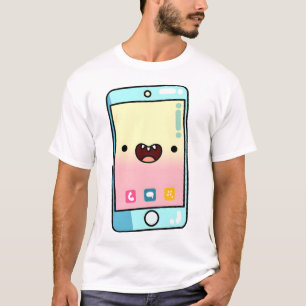 Camiseta Teléfono Kawaii