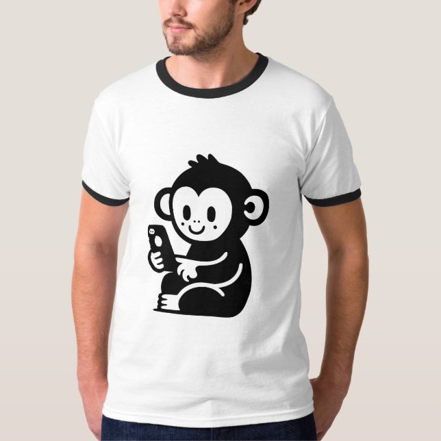 Camiseta Teléfono mono (Anverso)