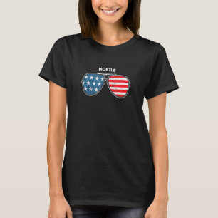 Camiseta Teléfono Móvil Alabama Al Ee.Uu. Ciudades América 
