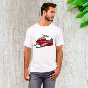 Camiseta Teléfono móvil de Nieve Roja