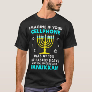Camiseta Teléfono móvil divertido 8 días para entender el H