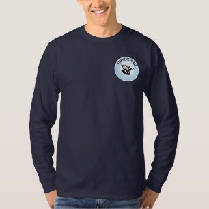 Camiseta Teléfono móvil TBA Hanukah con texto blanco