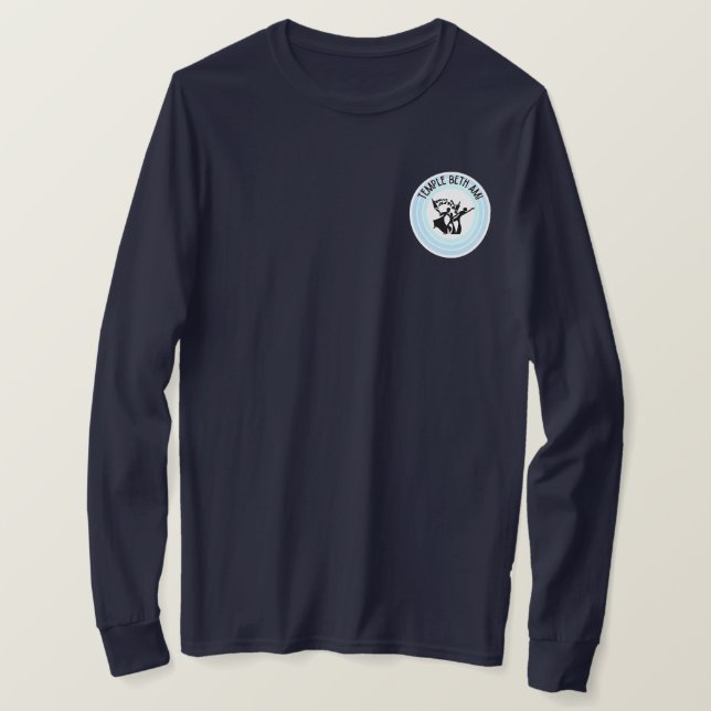 Camiseta Teléfono móvil TBA Hanukah con texto blanco (Anverso del diseño)