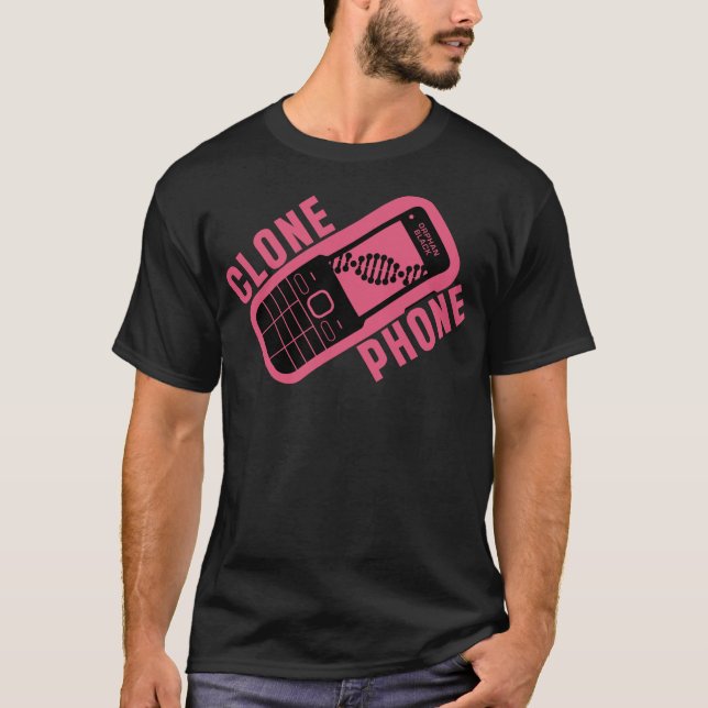 Camiseta Teléfono negro huérfano de la copia (Anverso)
